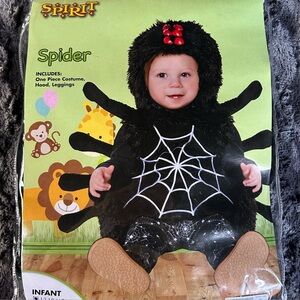 New Gothic Halloween Spider infant  Costume